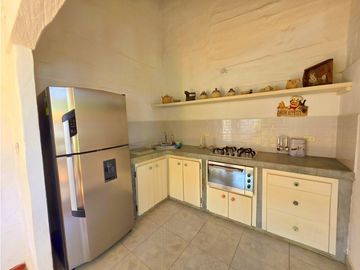 Arriendo Casita Azul Frente al Taller de Oficios Barichara