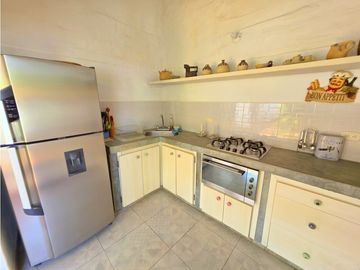 Arriendo Casita Azul Frente al Taller de Oficios Barichara