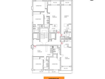 Departamento un dormitorio con balcón- Centro