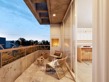 Depto 3 amb de 93m2 al contrafrente con gran Balcón - Zona Güemes Aldrey