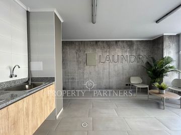 Espectacular departamento con jardín en exclusivo condominio en El Sauce Huechuraba