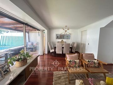 Impecable y acogedora casa de 4 dormitorios en condominio a pasos de Colegio San Francisco Javier