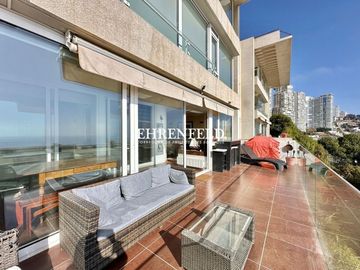 Edmundo Eluchans. Reñaca. Espectacular departamento de 100 m2.