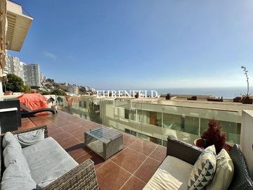 Edmundo Eluchans. Reñaca. Espectacular departamento de 100 m2.