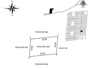 Terreno en Venta en Tótem, Kinchil