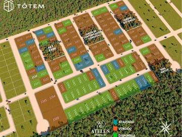 Terreno en Venta en Tótem, Kinchil