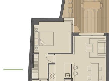 Departamento en  DOME GREEN SOHO DOS AMBIENTES A ESTRENAR!