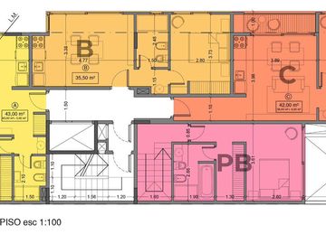 Penthouse tres ambientes a la Venta con terraza privada en el Centro de Wilde