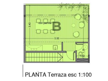 Penthouse tres ambientes a la Venta con terraza privada en el Centro de Wilde