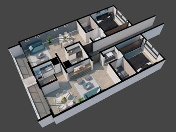 Departamento en Stylo Center