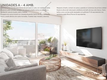 3 ambientes con Terraza en Almagro