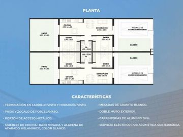 PROYECTO EN CURSO- CASAS DOS DORM