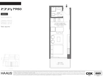 HAAUS II - Palermo Soho - Edificio Full amenities - Financiación - STUDIO