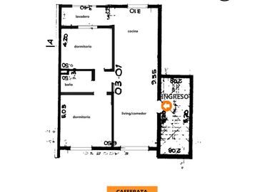 Departamento dos dormitorio en venta Luis Agote Rosario