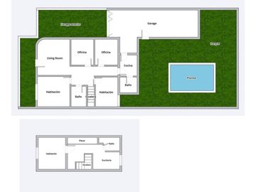 Excelente Chalet de estilo Californiano con Cochera, Patio, Quincho y Piscina.