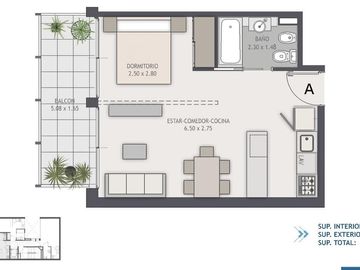 ESPECTACULAR DEPARTAMENTO EN BELGRANO 2 AMBIENTES ENTREGA PRINCIPIOS 2025