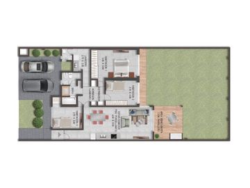 Casa de 3 dormitorios a estrenar