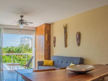 Departamento en Venta, 2 habitaciones, Amueblado, Cancún