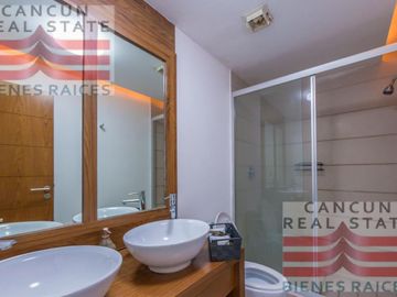 Departamento en Venta, 2 habitaciones, Amueblado, Cancún