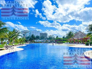 Departamento en Venta, 2 habitaciones, Amueblado, Cancún