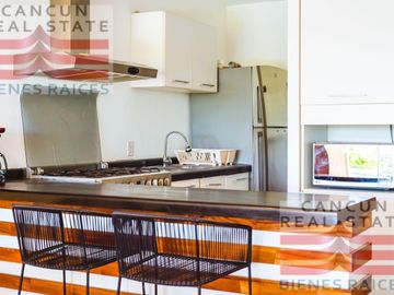 Departamento en Venta, 2 habitaciones, Amueblado, Cancún