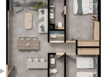 DEPARTAMENTO EN VENTA EN ANZURES PUEBLA