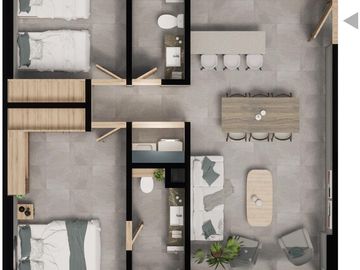 DEPARTAMENTO EN VENTA EN ANZURES PUEBLA
