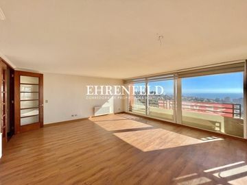 Jardín del Mar, Viña del Mar. Departamento con vista al mar, 120 M2.