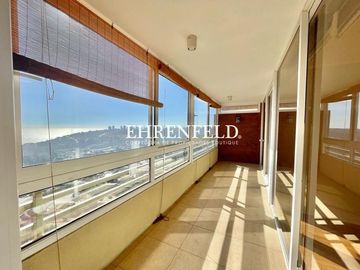 Jardín del Mar, Viña del Mar. Departamento con vista al mar, 120 M2.
