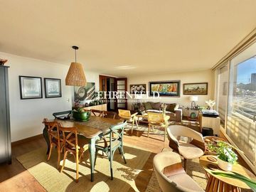 Jardín del Mar, Viña del Mar. Departamento con vista al mar, 120 M2.