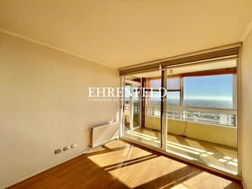 Jardín del Mar, Viña del Mar. Departamento con vista al mar, 120 M2.