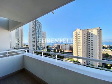 Costa de Montemar, Concón. Departamento con vista al mar