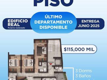 Departamentos en  Preventa Cerro Colorado (ENTREGA JUNIO 2025)