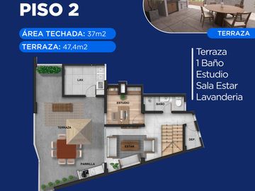 Departamentos en  Preventa Cerro Colorado