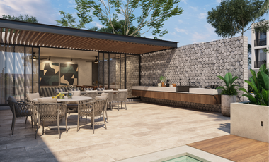 Departamento(1R) en Venta en Palmer Living Club, Temozón norte