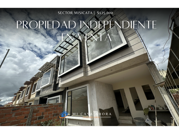 PROPIEDAD INDEPENDIENTE EN VENTA