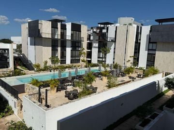 Departamento de 3 recámaras en venta con amenidades en Villas del Sol, Mérida.