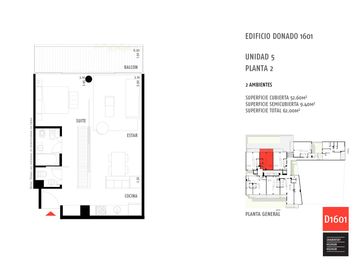 VENTA 2 AMBIENTES  A ESTRENAR  VILLA URQUIZA