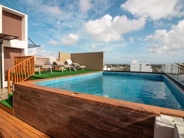 Departamento en venta en Playa del Carmen de 1 habitación a 5  minutos de la playa