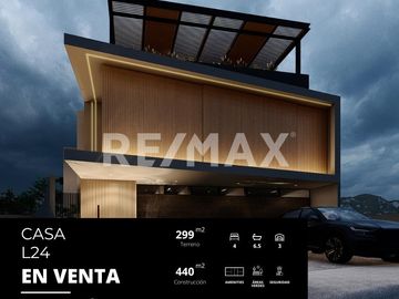 Venta de casa nueva con 4 habitaciones, una en PB con cuarto de servicio en zona residencial con acabados de lujo y Lago. - (3)