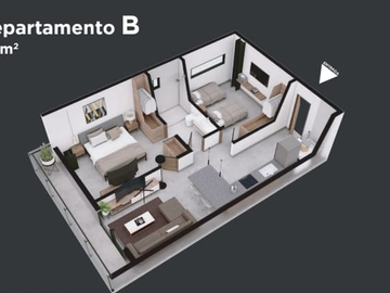 Departamento en venta en Revolución en Monterrey