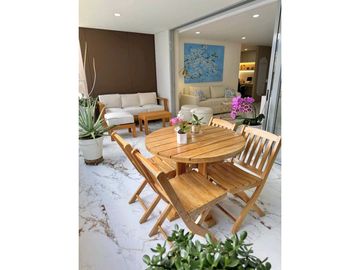 Acogedor Ap Envigado Loma de los Mesa 123m2 💰1100 Mill