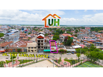 00643-VENDO VIVIENDA PUCALLPA - FRENTE A PLAZA PEDRO PORTILLO