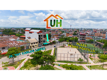 00643-VENDO VIVIENDA PUCALLPA - FRENTE A PLAZA PEDRO PORTILLO