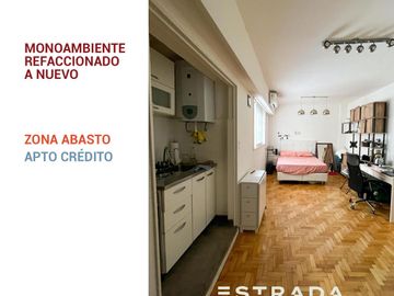 Departamento monoambiente en venta, Abasto, Capital Federal