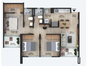 OPORTUNIDAD!! - VENTA APARTAMENTO LA CEJA, ANTIOQUIA PARA ESTRENAR