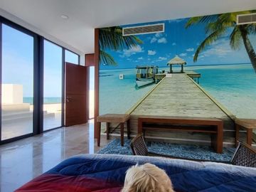 DEPARTAMENTO EN VENTA FRENTE AL MAR EN TURENA TELCHAC PUERTO EN MÉRIDA YUCATÁN