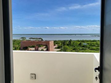 DEPARTAMENTO EN VENTA FRENTE AL MAR EN TURENA TELCHAC PUERTO EN MÉRIDA YUCATÁN