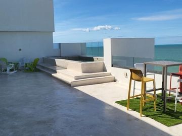 DEPARTAMENTO EN VENTA FRENTE AL MAR EN TURENA TELCHAC PUERTO EN MÉRIDA YUCATÁN