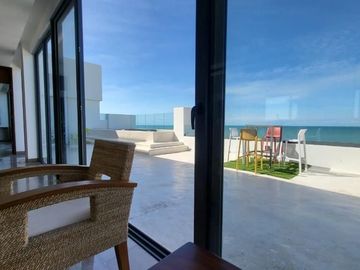 DEPARTAMENTO EN VENTA FRENTE AL MAR EN TURENA TELCHAC PUERTO EN MÉRIDA YUCATÁN